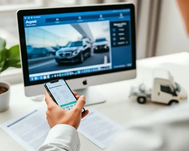 Booking car transport online