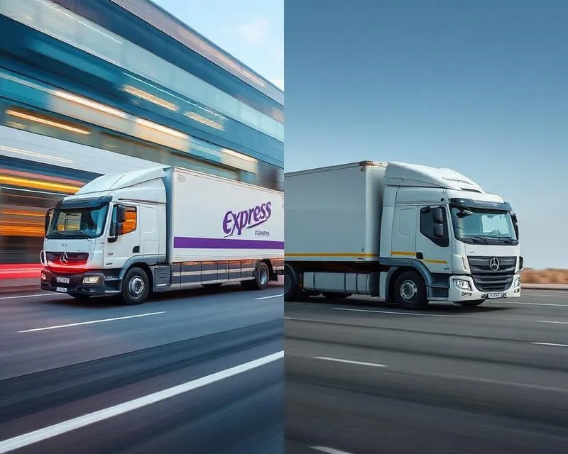 Expedited vs Standard car shipping comparison