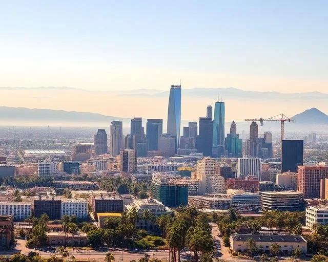 Los Angeles California skyline