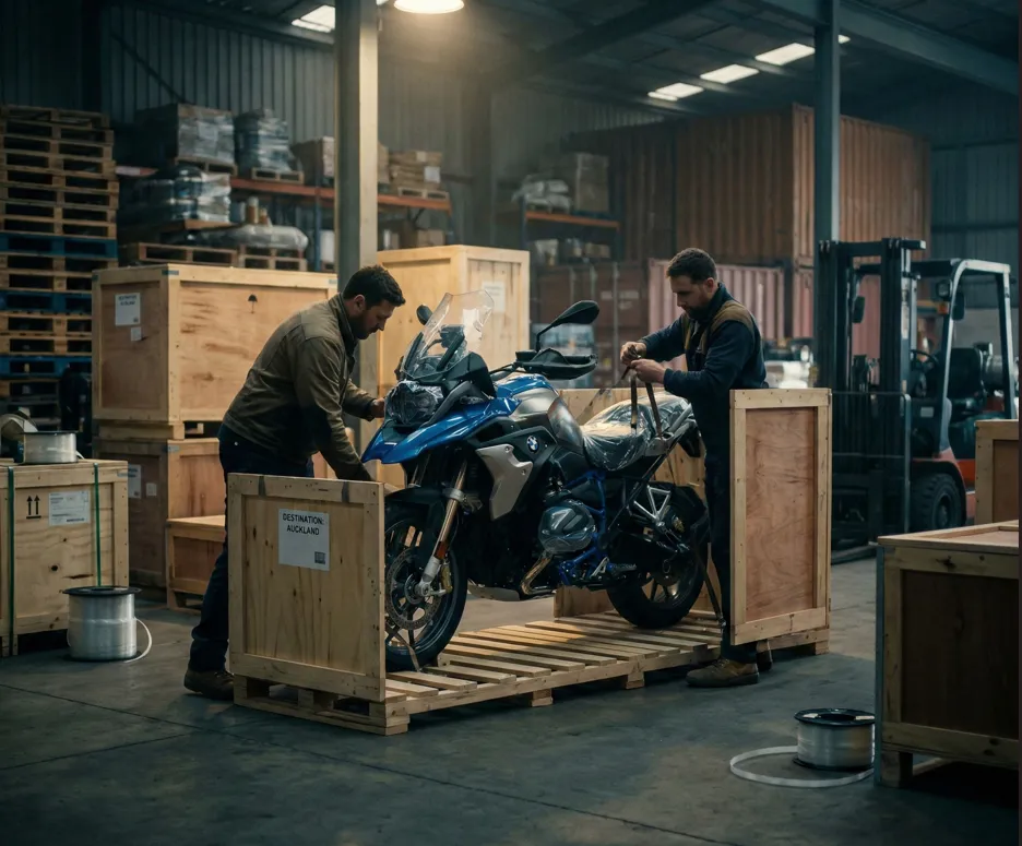 Crated or Palletized Shipping