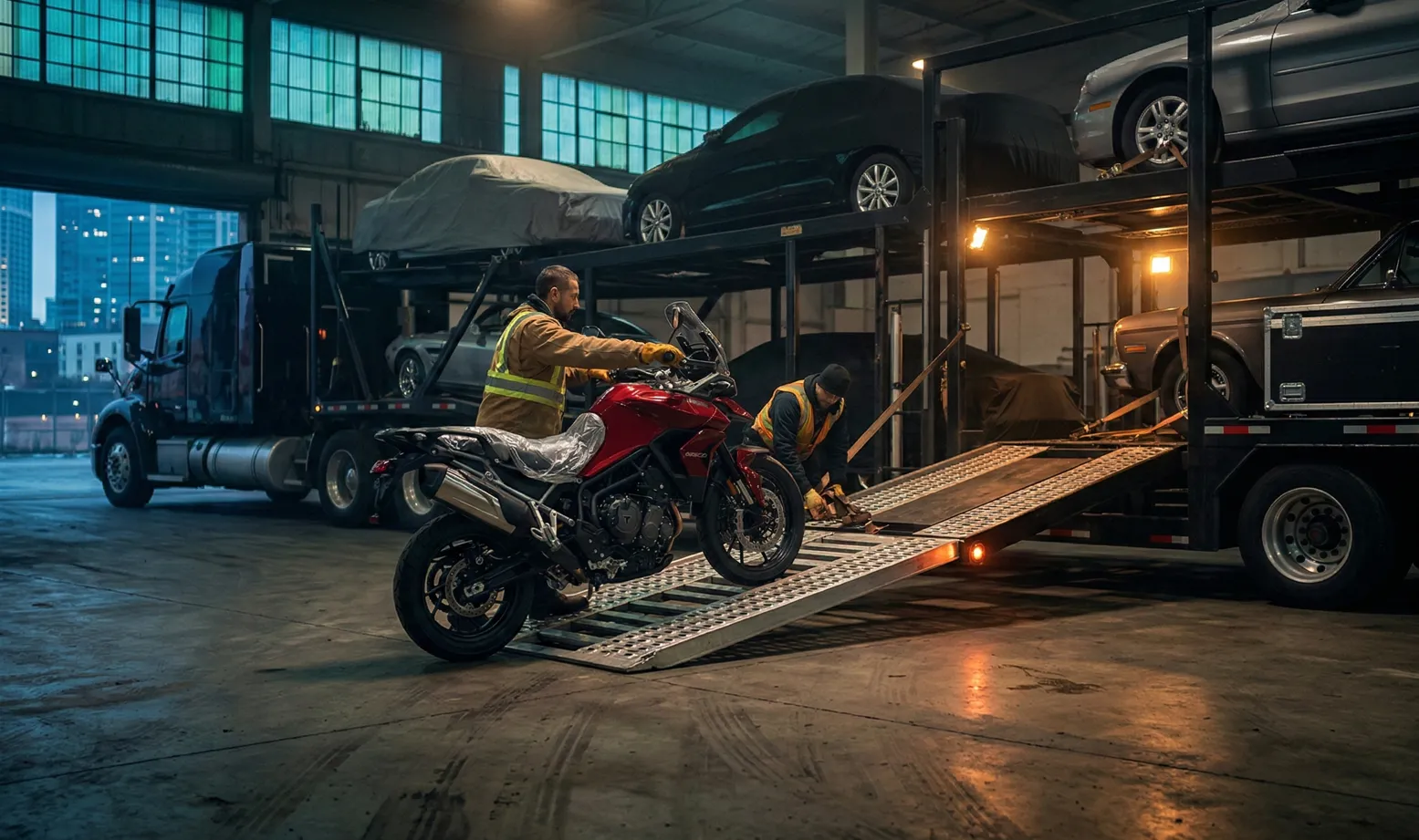Motorcycle shipping cost factors