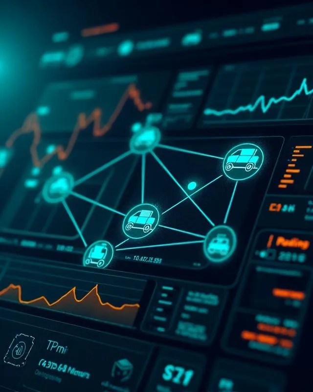 Data analytics dashboard for carrier matching