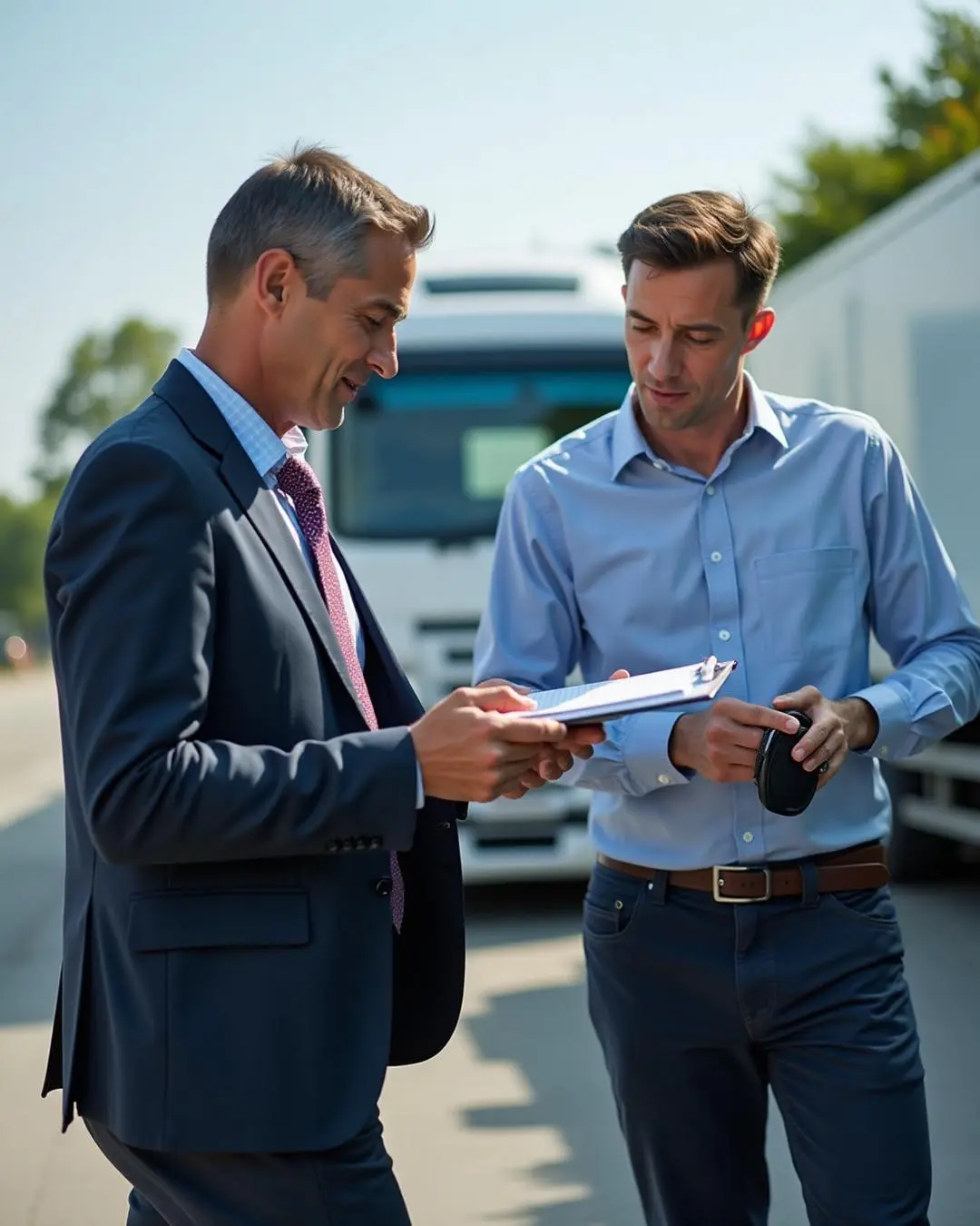 Vehicle pickup inspection